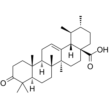 Ursonic acid  Chemical Structure