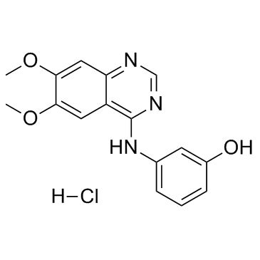 WHI-P180 hydrochloride Chemical Structure