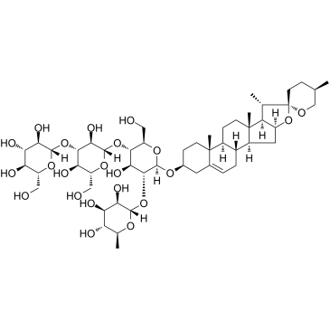 Zingiberen Newsaponin Chemical Structure