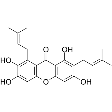 Gamma-Mangostin Chemische Struktur