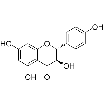 Dihydrokaempferol Chemische Struktur