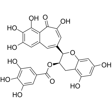 Epitheaflagallin 3-O-gallate Chemische Struktur