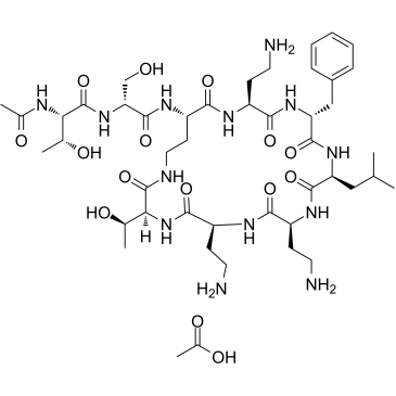 SPR741 acetate 化学構造