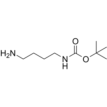 NH2-C4-NH-Boc Chemische Struktur