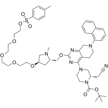 K-Ras ligand-Linker Conjugate 3 Chemical Structure