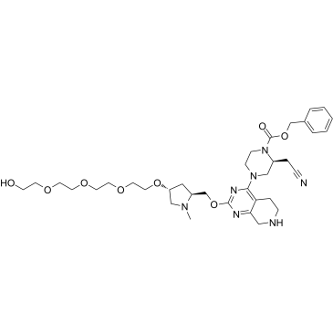 K-Ras ligand-Linker Conjugate 4 化学構造