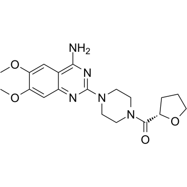 (S)-Terazosin 化学構造