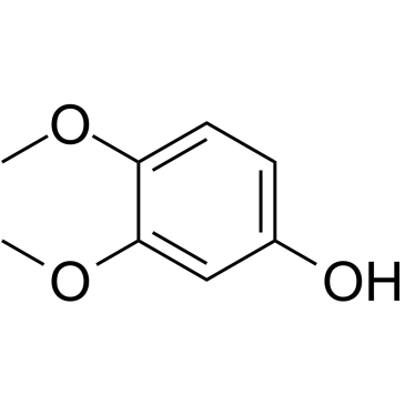 3,4-Dimethoxyphenol التركيب الكيميائي