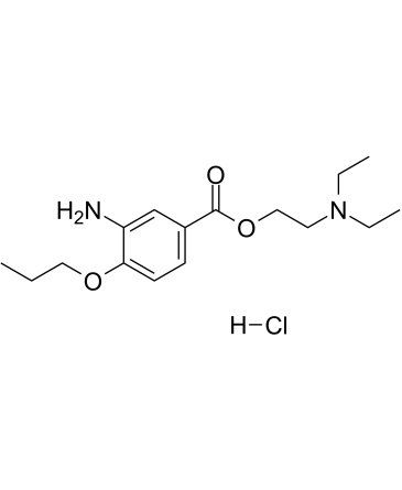 Proparacaine Hydrochloride Chemical Structure