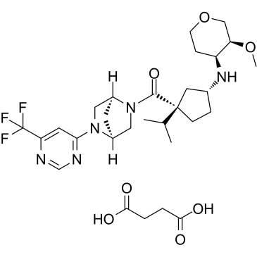 PF-04634817 succinate التركيب الكيميائي