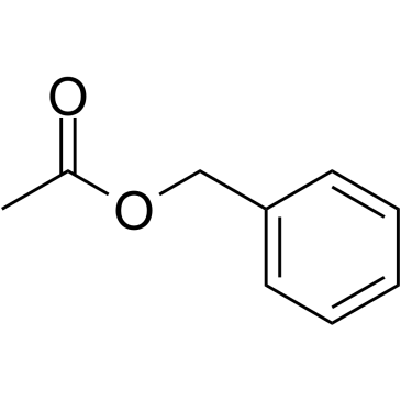 Benzyl acetate Chemische Struktur