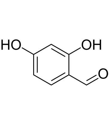 2,4-Dihydroxybenzaldehyde Chemical Structure