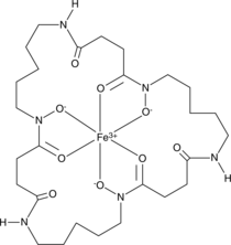 Ferrioxamine E Chemical Structure