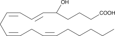 (±)5-HETE Chemische Struktur