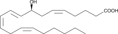 8(S)-HETE 化学構造