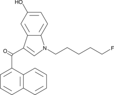 AM2201 5-hydroxyindole metabolite Chemische Struktur