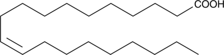 11(Z)-Eicosenoic Acid  Chemical Structure