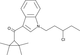 UR-144 N-(3-chloropentyl) analog التركيب الكيميائي