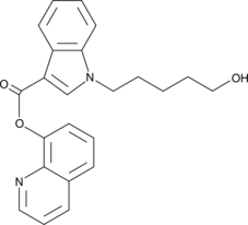 PB-22 N-(5-hydroxypentyl) metabolite 化学構造