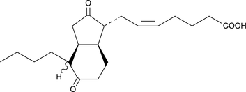 Bicyclo Prostaglandin E2 Chemische Struktur
