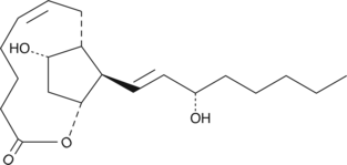Prostaglandin F2α 1,11-lactone Chemische Struktur