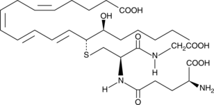 14,15-Leukotriene C4 化学構造