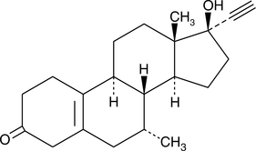 Tibolone التركيب الكيميائي