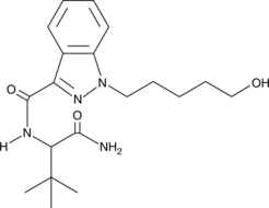 ADB-PINACA N-(5-hydroxypentyl) metabolite Chemical Structure