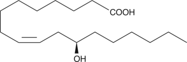 Ricinoleic Acid Chemische Struktur