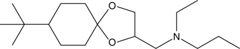 Spiroxamine  Chemical Structure