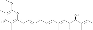 Actinopyrone A التركيب الكيميائي