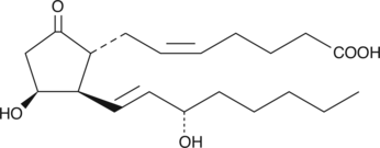 11β-Prostaglandin E2 Chemical Structure