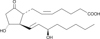 15(R)-Prostaglandin E2 Chemical Structure