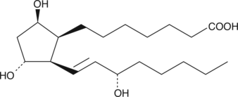 8-iso Prostaglandin F1β التركيب الكيميائي