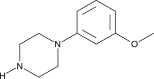 1-(3-Methoxyphenyl)piperazine Chemical Structure