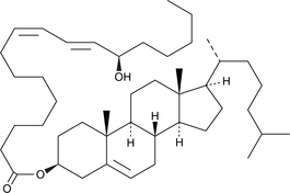 13(R)-HODE cholesteryl ester 化学構造