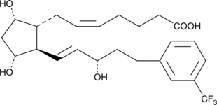 17-trifluoromethylphenyl trinor Prostaglandin F2α Chemical Structure