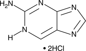 2-Aminopurine (hydrochloride) 化学構造