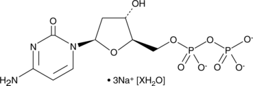 2'-Deoxycytidine 5'-diphosphate (sodium salt hydrate) Chemische Struktur