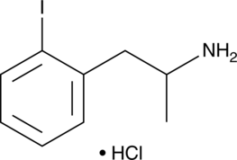 2-Iodoamphetamine (hydrochloride)  Chemical Structure