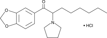 3,4-Methylenedioxy PV9 (hydrochloride) Chemische Struktur