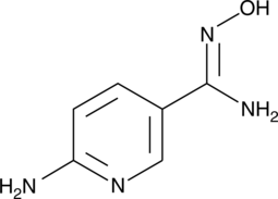 5-(2-Aminopyridyl)amide oxime Chemische Struktur