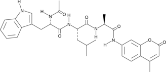 Ac-WLA-AMC Chemical Structure