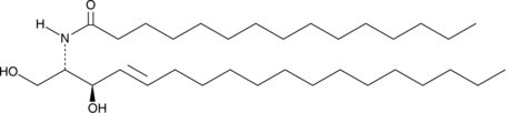 C15 Ceramide (d18:1/15:0)  Chemical Structure