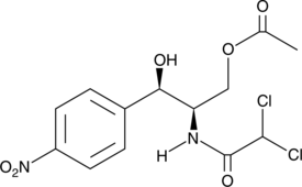 Chloramphenicol Acetate Chemical Structure