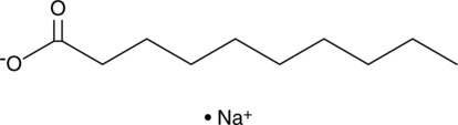 Decanoic Acid (sodium salt)  Chemical Structure