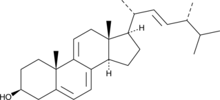 Dehydroergosterol Chemical Structure