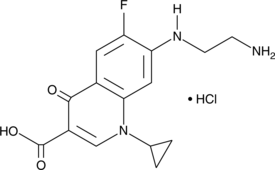 Desethylene Ciprofloxacin (hydrochloride) 化学構造