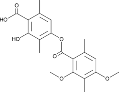 Diffractaic Acid  Chemical Structure