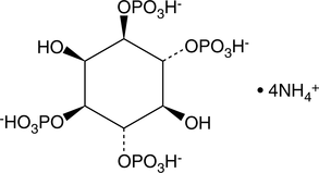 D-myo-Inositol-1,3,4,6-tetraphosphate (ammonium salt) Chemische Struktur